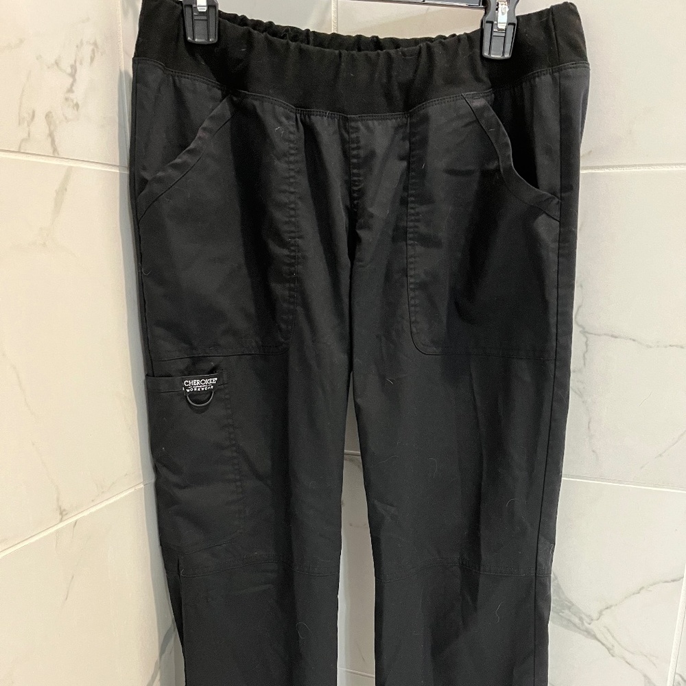 Cherokee Black Scrub Pants